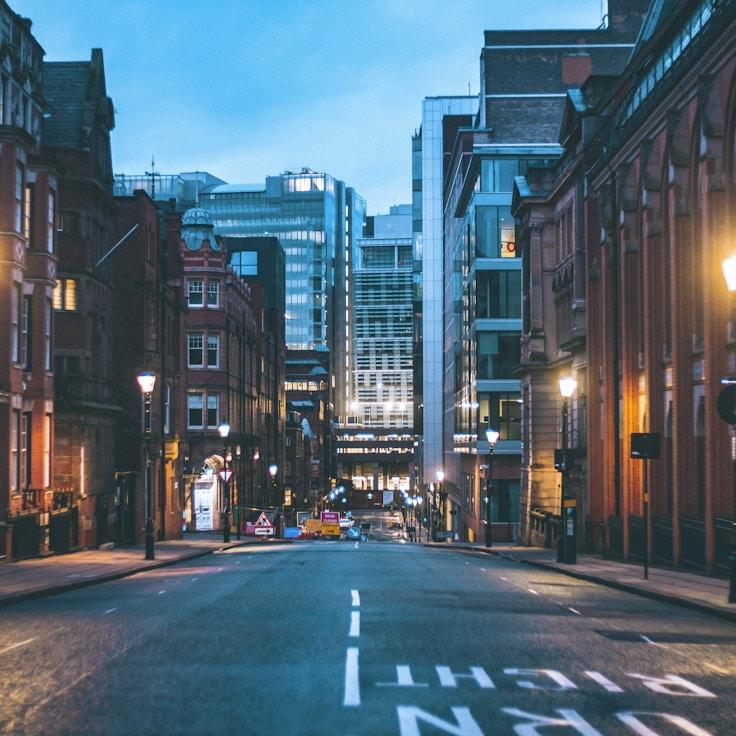 Sunset outdoors in Spain